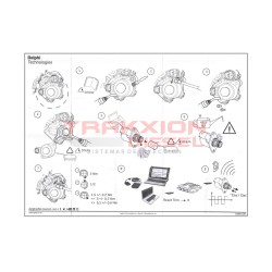 Válvula dosificadora IMV 9109-936 9109-927 320/A6674 JCB & PSA