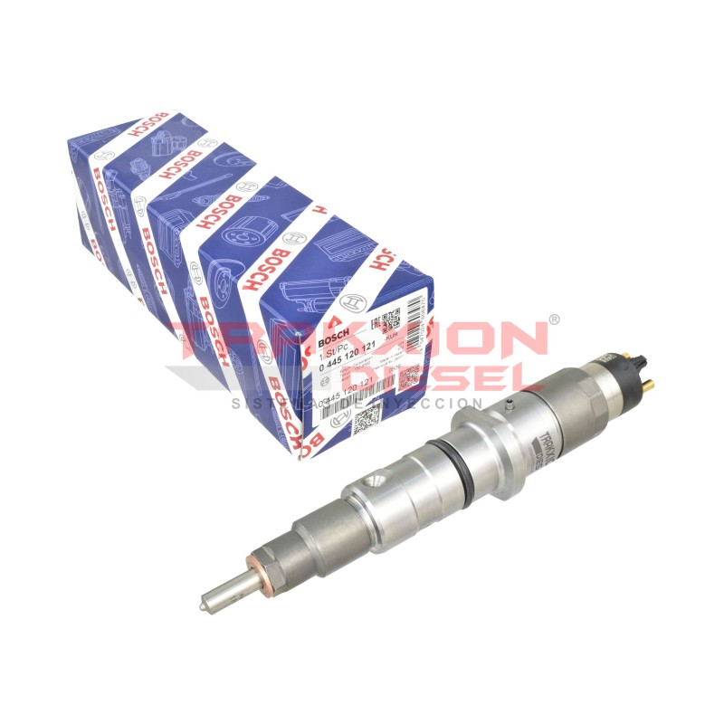 Inyector Diesel CRIN Bosch para 8.9 ISLe Cummins, Prima Tata, 0445120121, 0986AD1047, 4940640