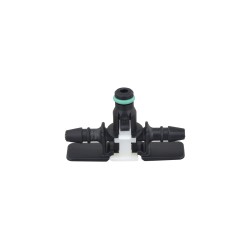 Conexión conector T de retorno de inyector Diesel Bosch para 2.0 TDI, Amarok, Caddy, Crafter, Golf, Jetta, Passat, Volkswagen