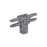 Conexión conector retorno T de inyector Diesel Piezo para 2.0 TDI Beetle, Golf, Jetta, Passat, Transporter, 2.5L TDI Crafter, VW