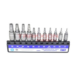 Juego De Llaves De Vaso Torx Plus A Prueba De Manipulaciones De 11 Piezas Otc (5905)
