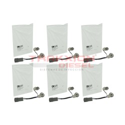 6 Bobinas solenoides de...