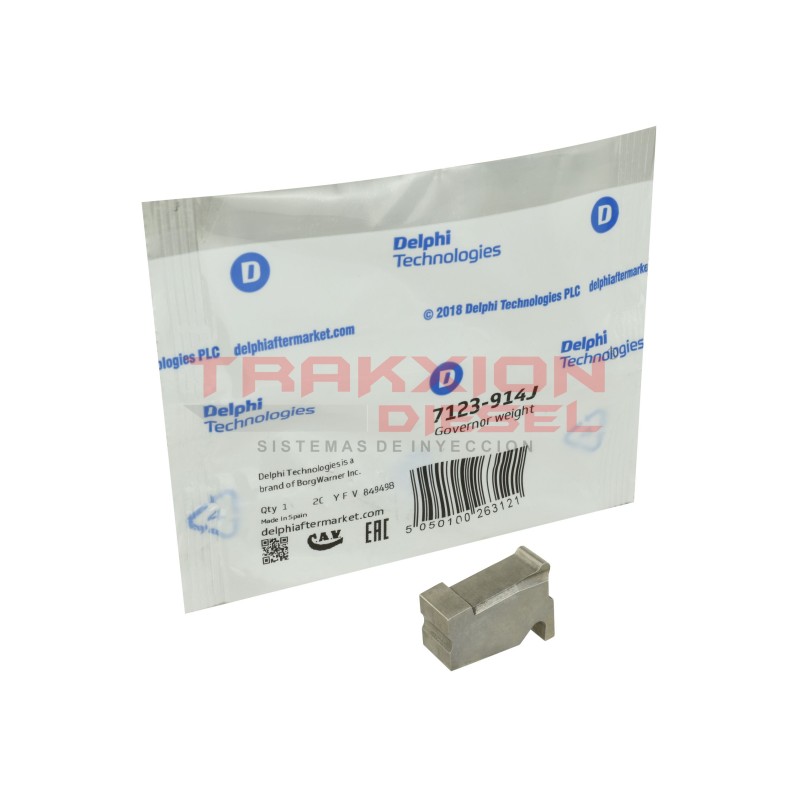 Contrapeso masa regulador 7123-914H 7123-914J