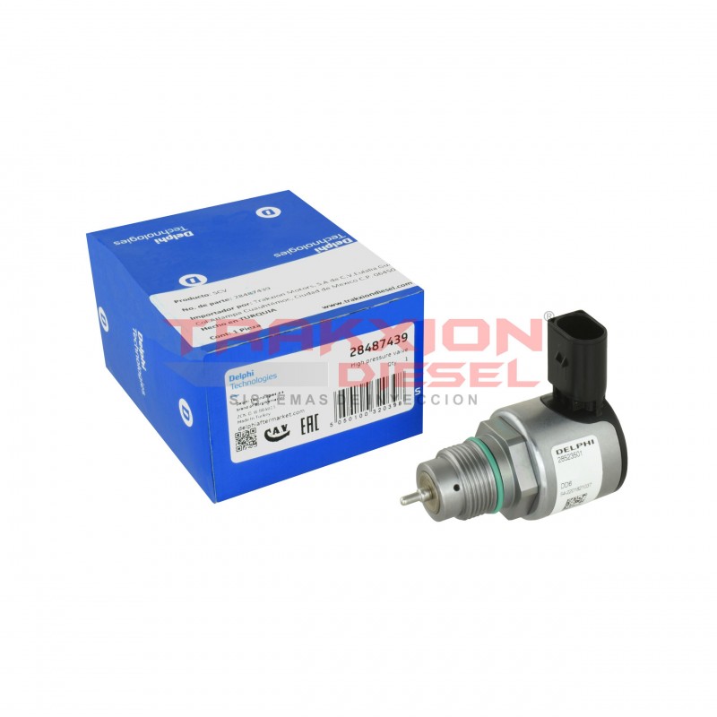 Válvula de regulación de presión de riel IMV 2.0L TDI Crafter & Transporter VW 28487439, 28523501, 04L130764B