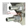 Bomba de inyección de alta presión Diesel Bosch para Sprinter, Viano, Vito, OM 646, 647 Mercedes Benz, 0445010143, 0445010346