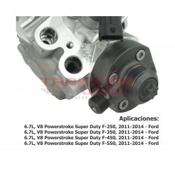 Bomba de alta presión Diesel CR CP4 genuina Bosch para 6.7L PowerStroke Super Duty Ford 2011-2014