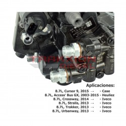 Bomba de inyección de alta presión Diesel Bosch para Cosechadora, Combinada, Pulverizador, New Holland, Case, 5041880760R
