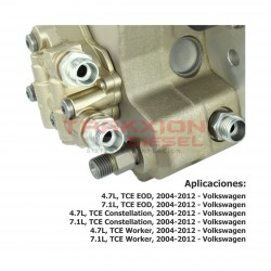 Bomba de inyección alta presión Diesel para Volvo VM 210, 260, 310 y MWM-Diesel Agrale, 0445020033, 6013101144001, 961207270014