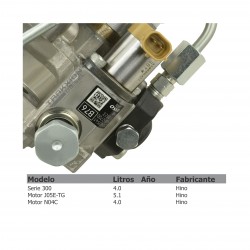 Bomba de inyección de alta presión Diesel Denso HP3 para Hino 300, motor N04C, 22100-E0540, 22100-E0541