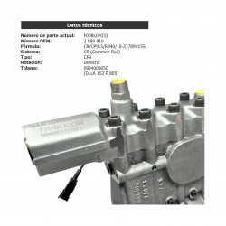 Bomba de inyección Diesel CP9 Bosch para QSK60 Cummins, F00BC00038, F00BL0P029, F00BL0P030, F00BL0P033, F00BL0P034