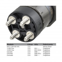 Inyector Diesel para Sterling A9500 , Western Star 4700, 4800, 4900, 5700, 0445120194