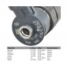 Inyector Diesel CRI Bosch para 1.6 HDI Peugeot, 0445110340, 0445110739, 0986435203, 1980S5, 9687069280, 9813722780