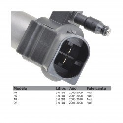 Inyector Diesel Piezoeléctrico Bosch para 3.0 TDI, Touareg (7L6 7LA) VW y Q7 (4LB) Audi, 0445115078, 0986435371, 0986435372