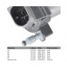 Inyector Diesel Piezoeléctrico Bosch 0445116007, 0445116008, 0445116014, 0445116015, 0445116022, 0445116023, 0986435357