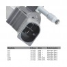 Inyector Diesel Piezoeléctrico Bosch para Sprinter, OM642, MB, 0445116027, 0445116028, 0986435406, A6420701287, A642070128780
